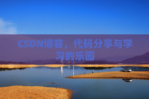 CSDN博客，代码分享与学习的乐园